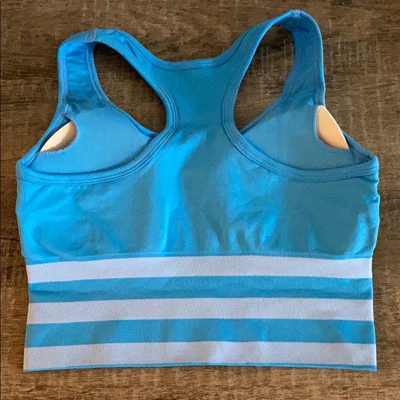NWT Blue High Support Sports Bra, Small - Picture 2 of 5